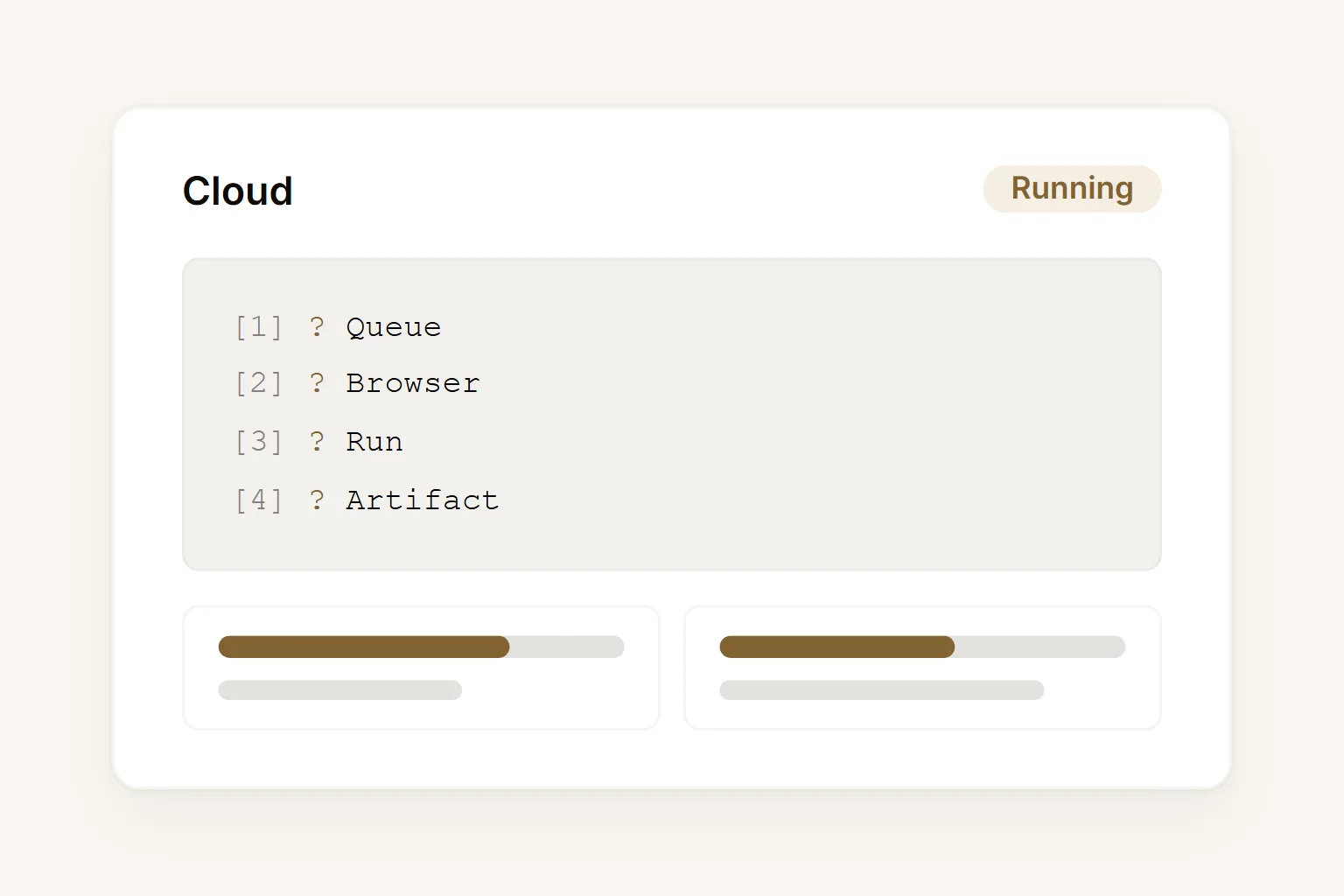 Cloud-native execution