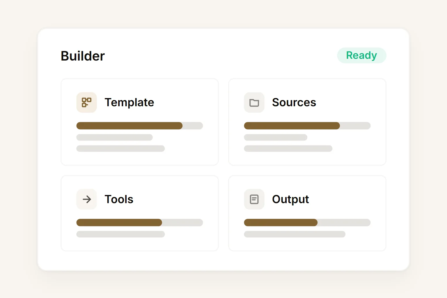 Build agents with a visual workspace, not code